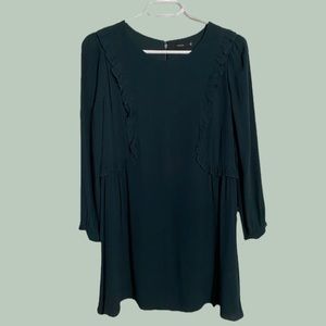 Aritzia Mini Ruffle Dress